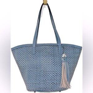 Patrica Nash Marconia leather tassel tote purse